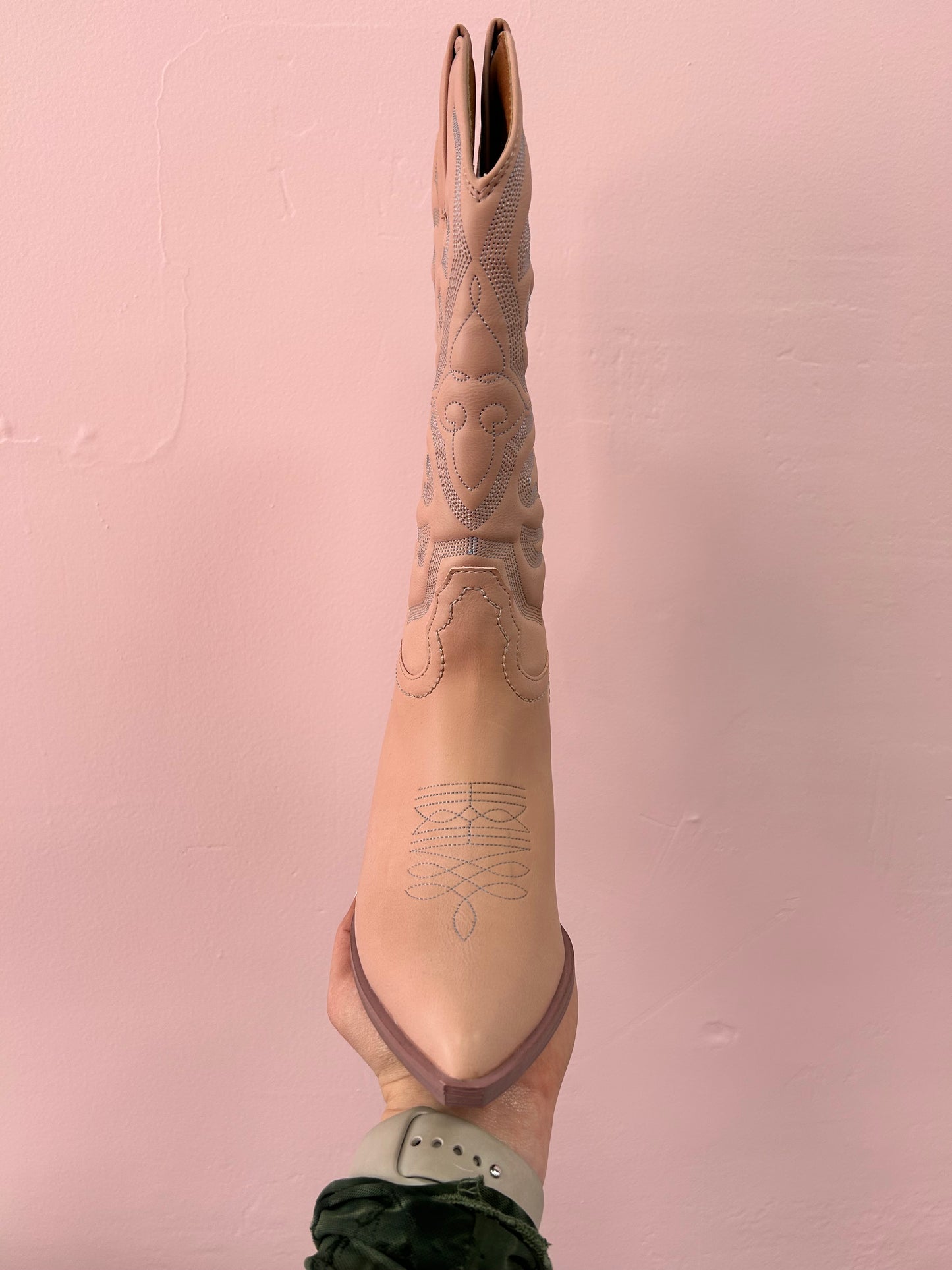 Blush Belle Western Boot