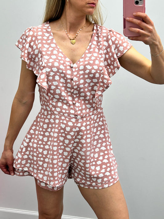 Cloud Romper Blush