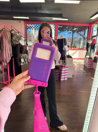 Waterproof Floating Phone Pouch Purple Paradise