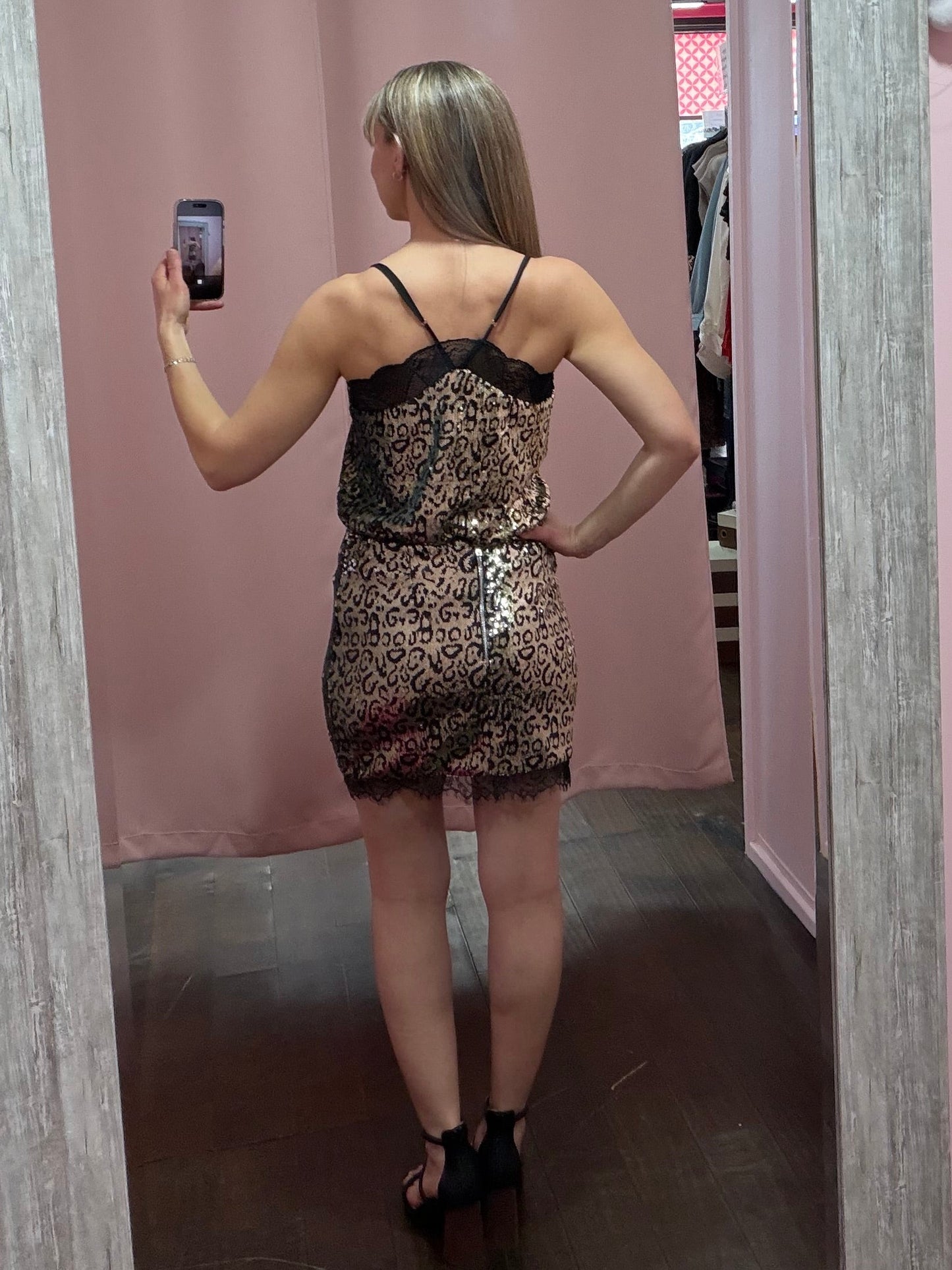 Wild Sequin Lace Top