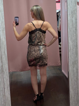 Wild Sequin Lace Top