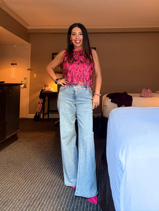 30" Starstruck Wide Leg Jeans