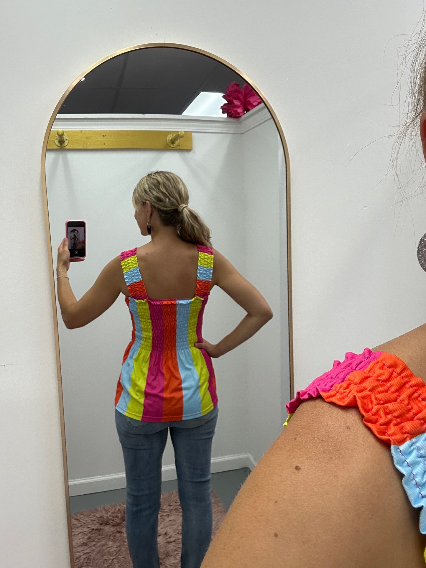 Striped Tank Bright Colors