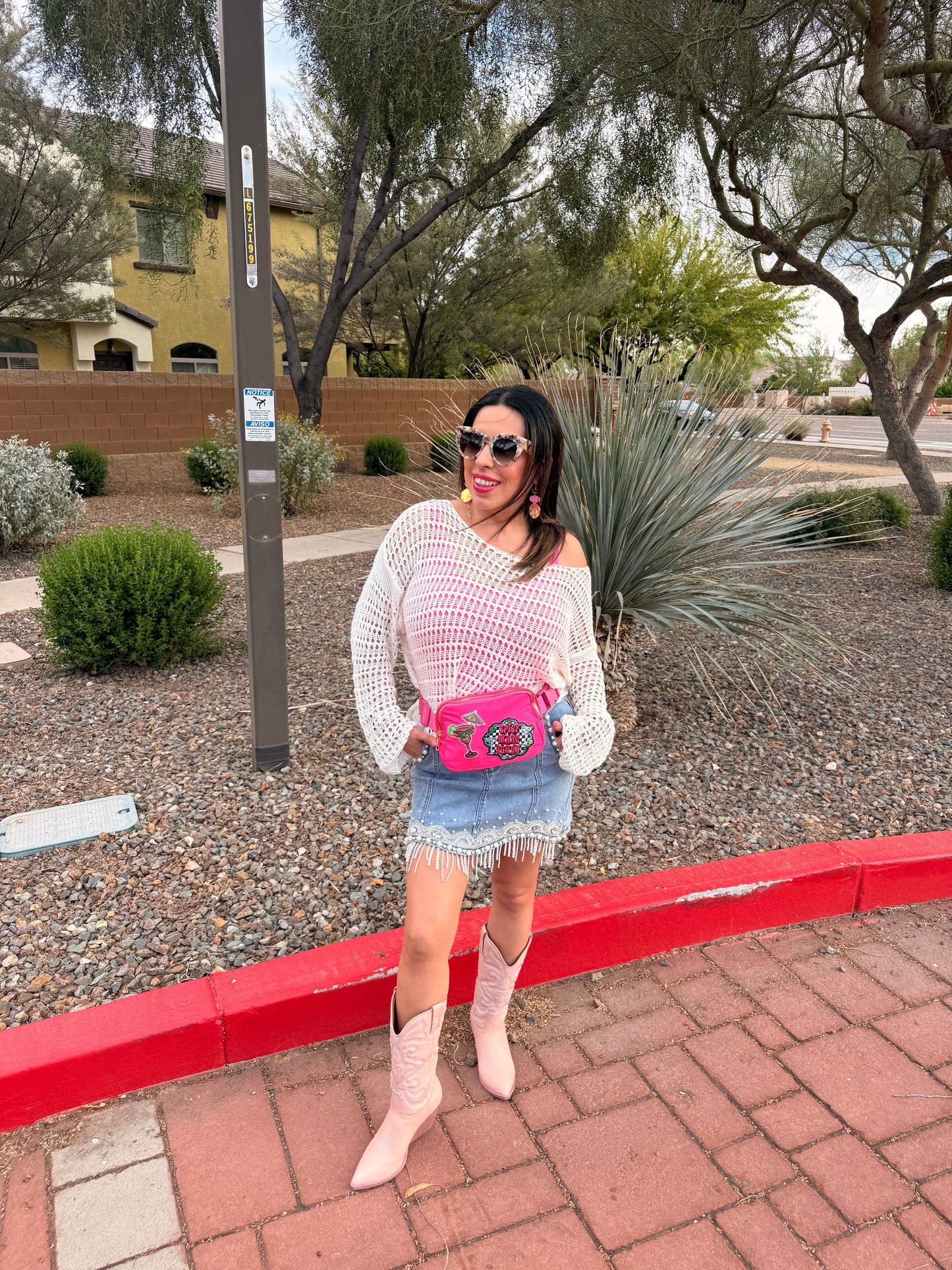 Blush Belle Western Boot