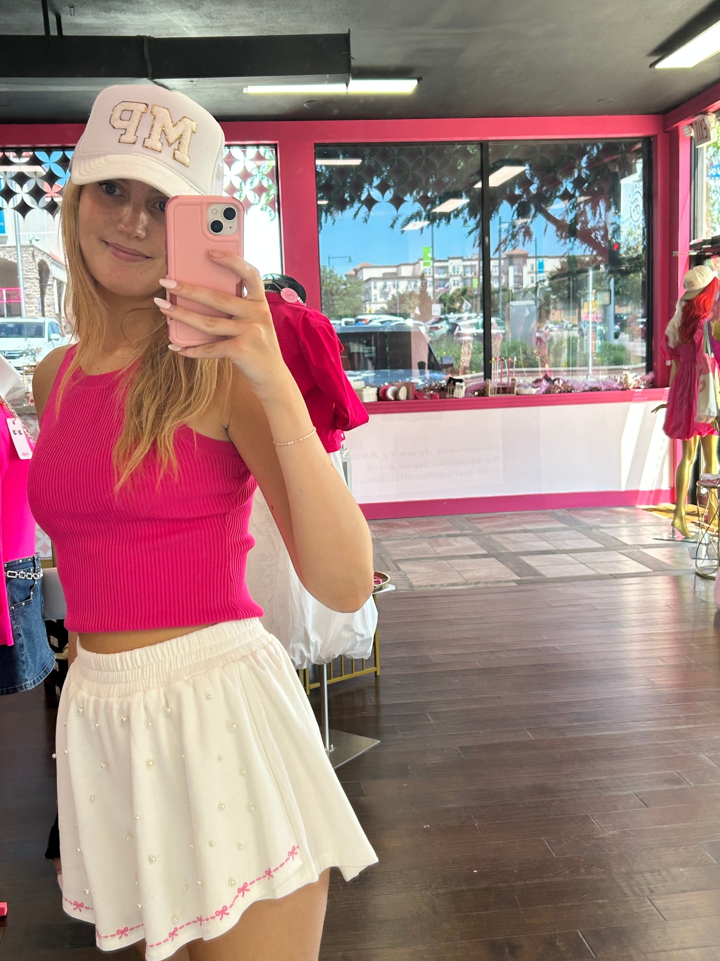 Knit Tank Pink