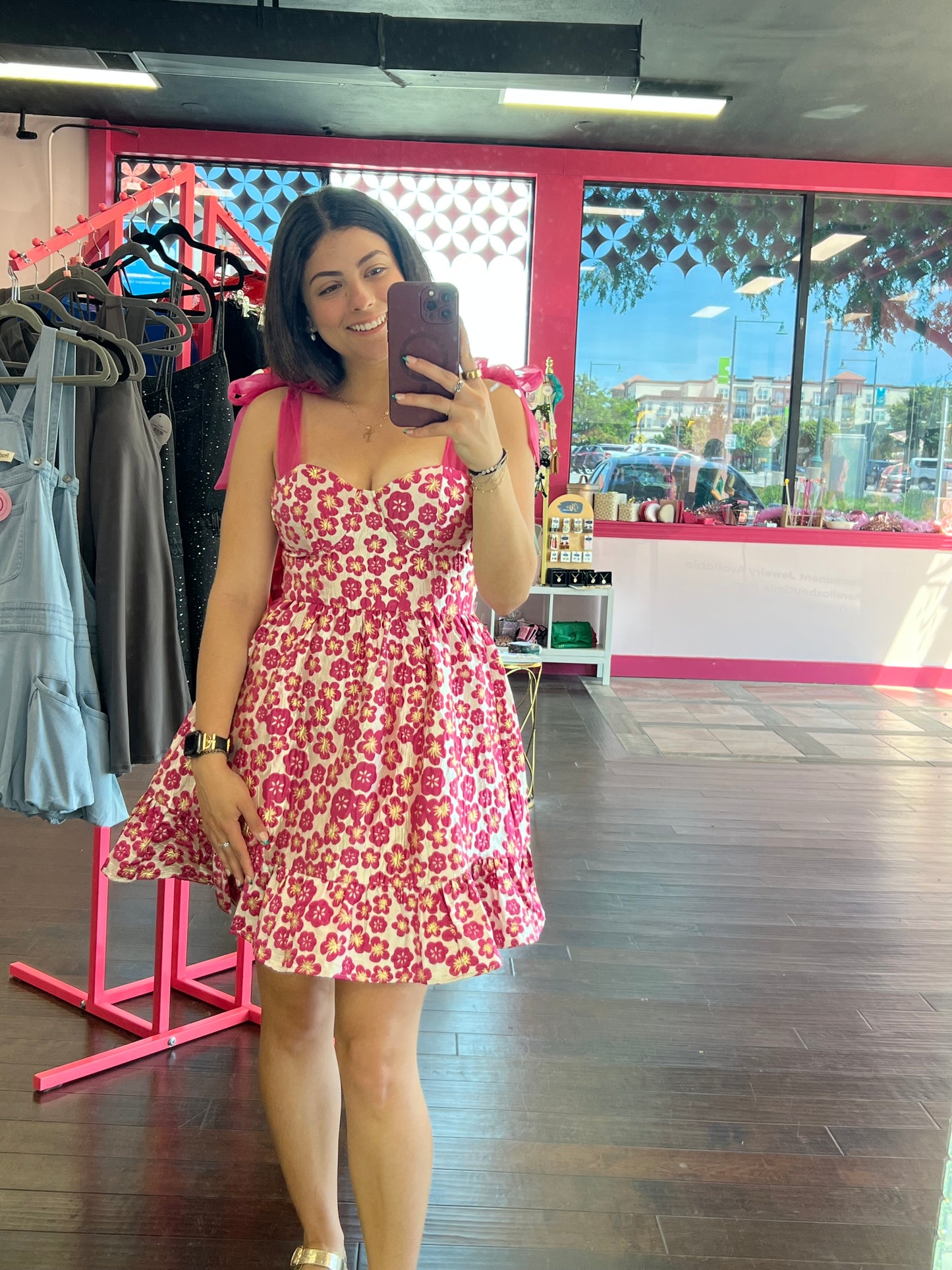 The Sweet Bloom Dress Pink