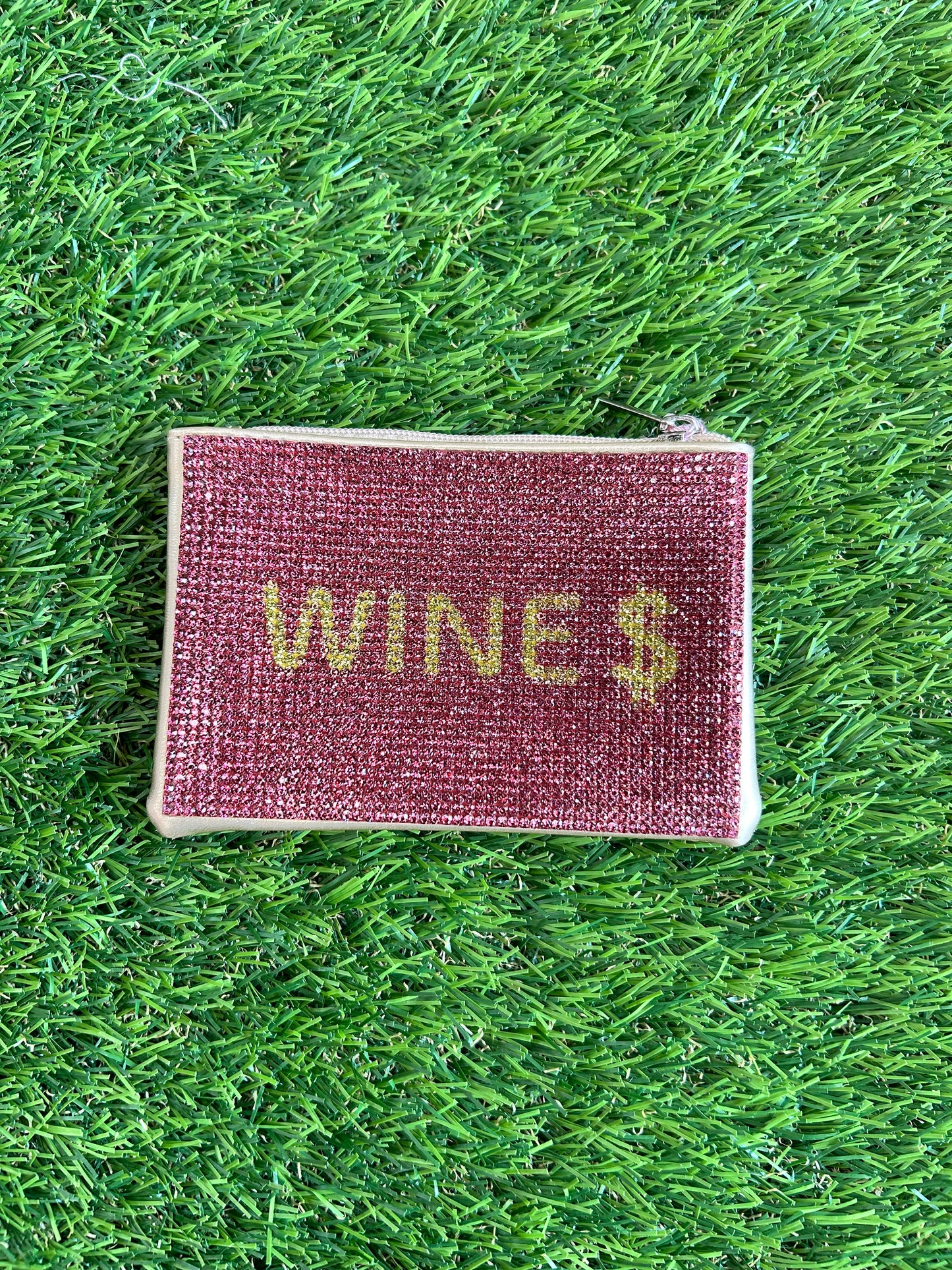 Wine $ Pave Coin Purse