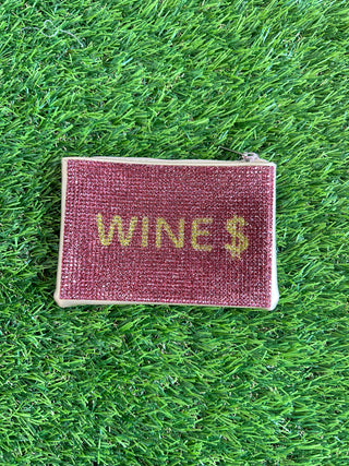 Wine $ Pave Coin Purse