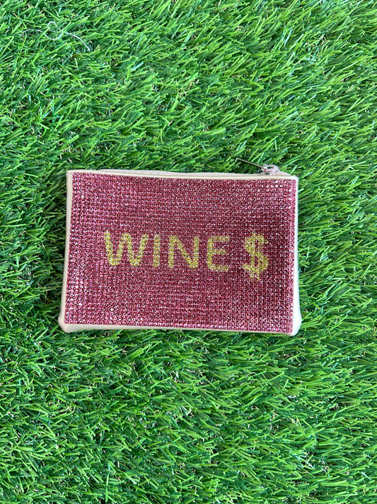 Wine $ Pave Coin Purse
