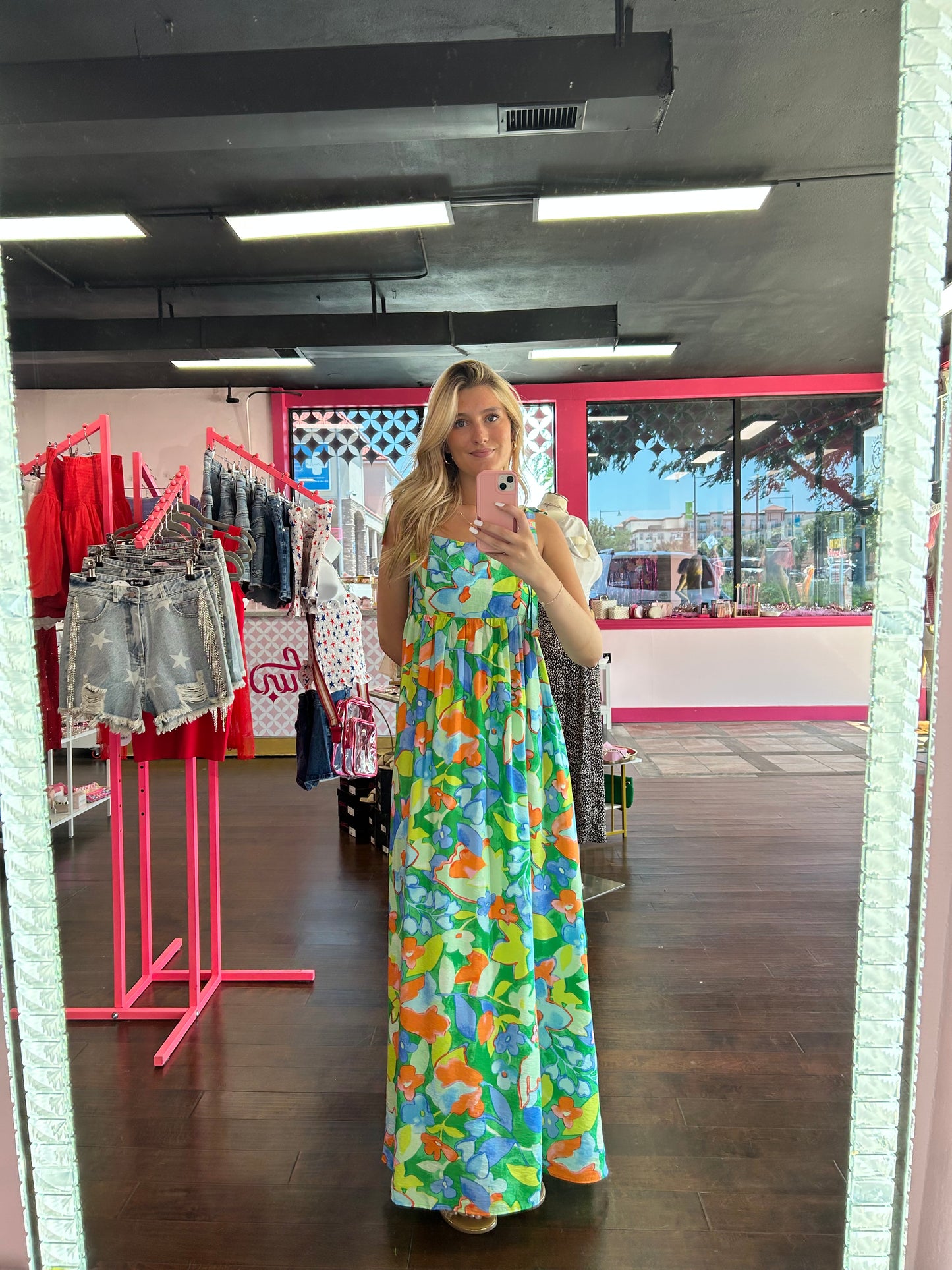 Seabreeze Floral Maxi Dress