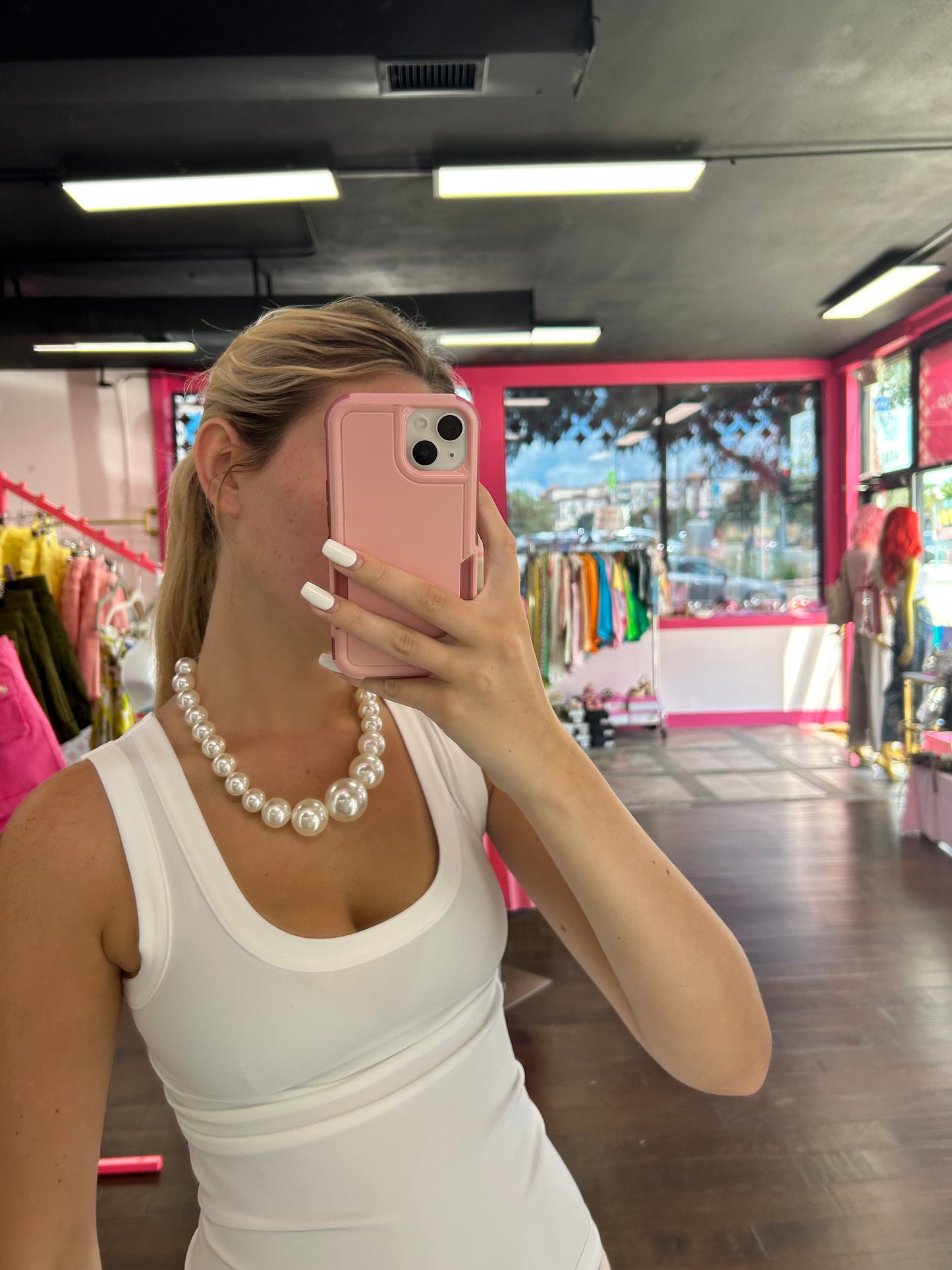 Pearl Statement Necklace