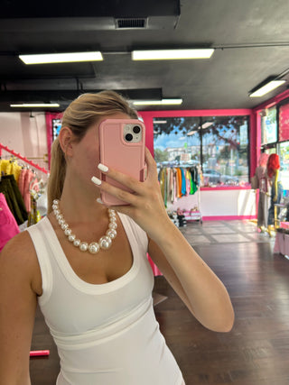 Pearl Statement Necklace