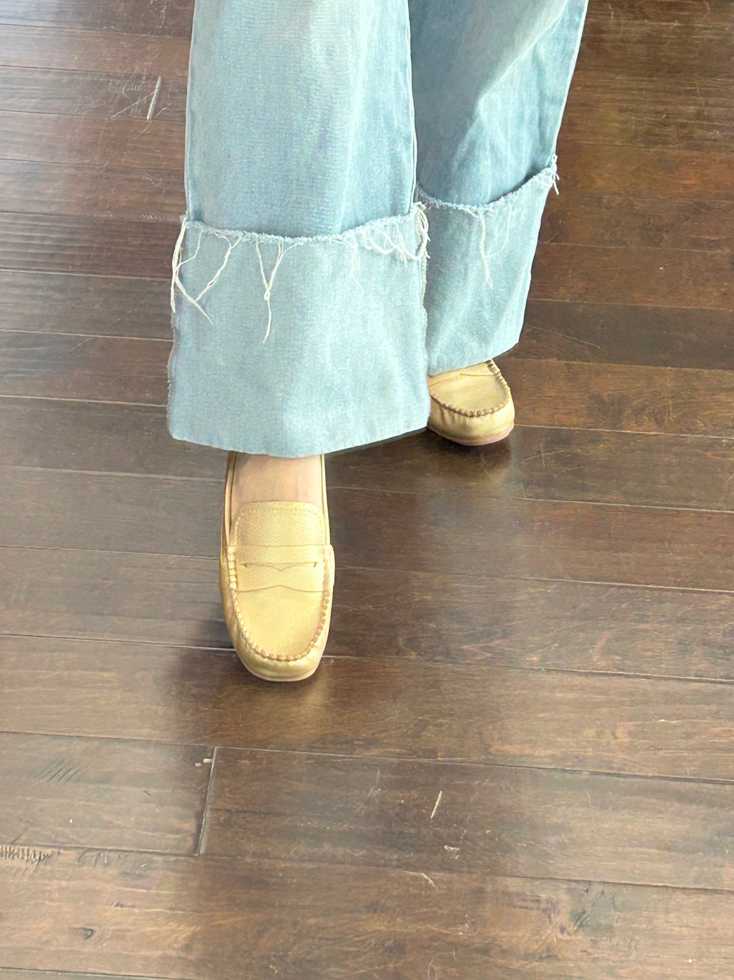 Golden Girls Loafers Gold