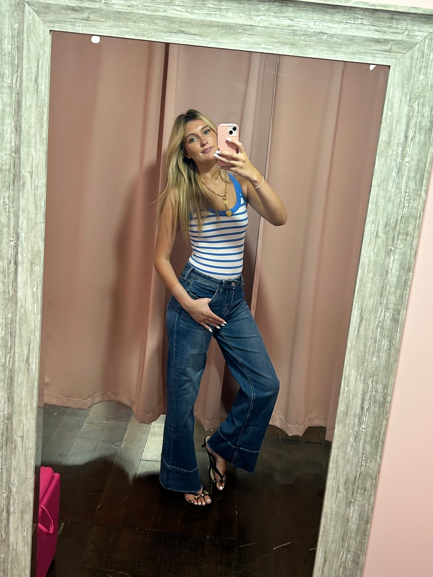 Boardwalk Tank Blue