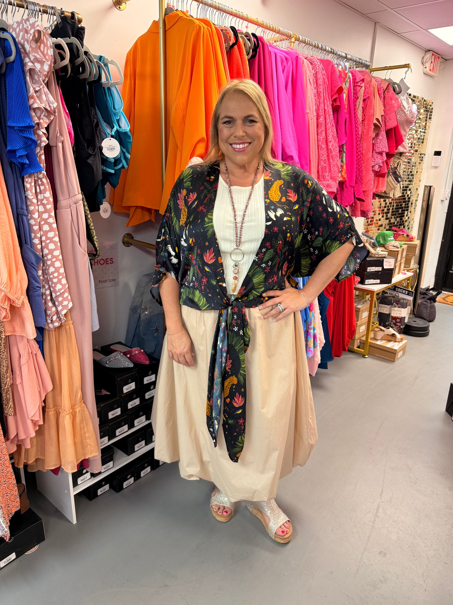 Wild Long Kimono