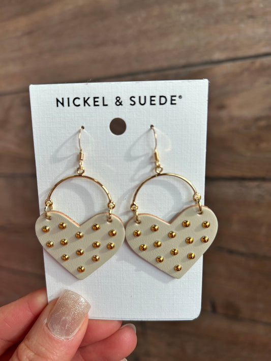 Ecru Studded Harlow