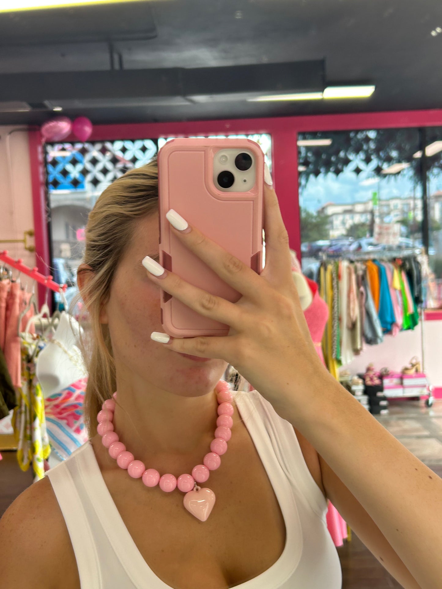 Sweetheart beaded Necklace