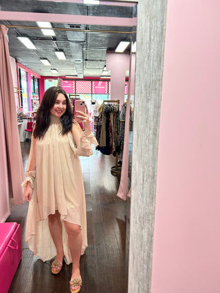 Golden Hour Hi-Low Dress