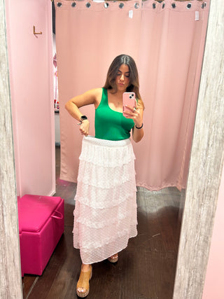 Sunday Brunch Tiered Skirt