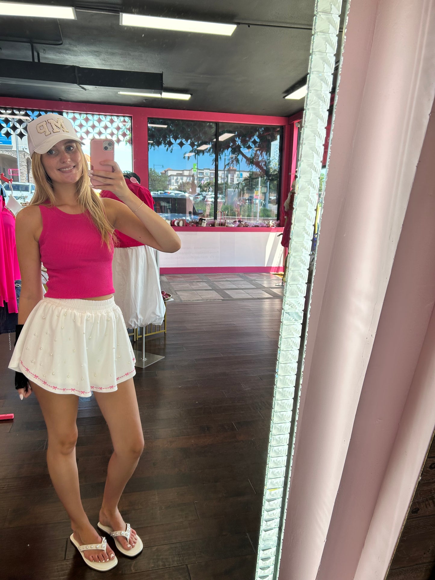 Knit Tank Pink