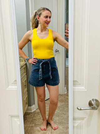 Shaping Tank Yellow