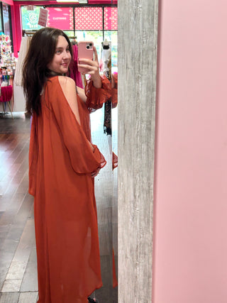 Harvest Moon Hi-Low Dress
