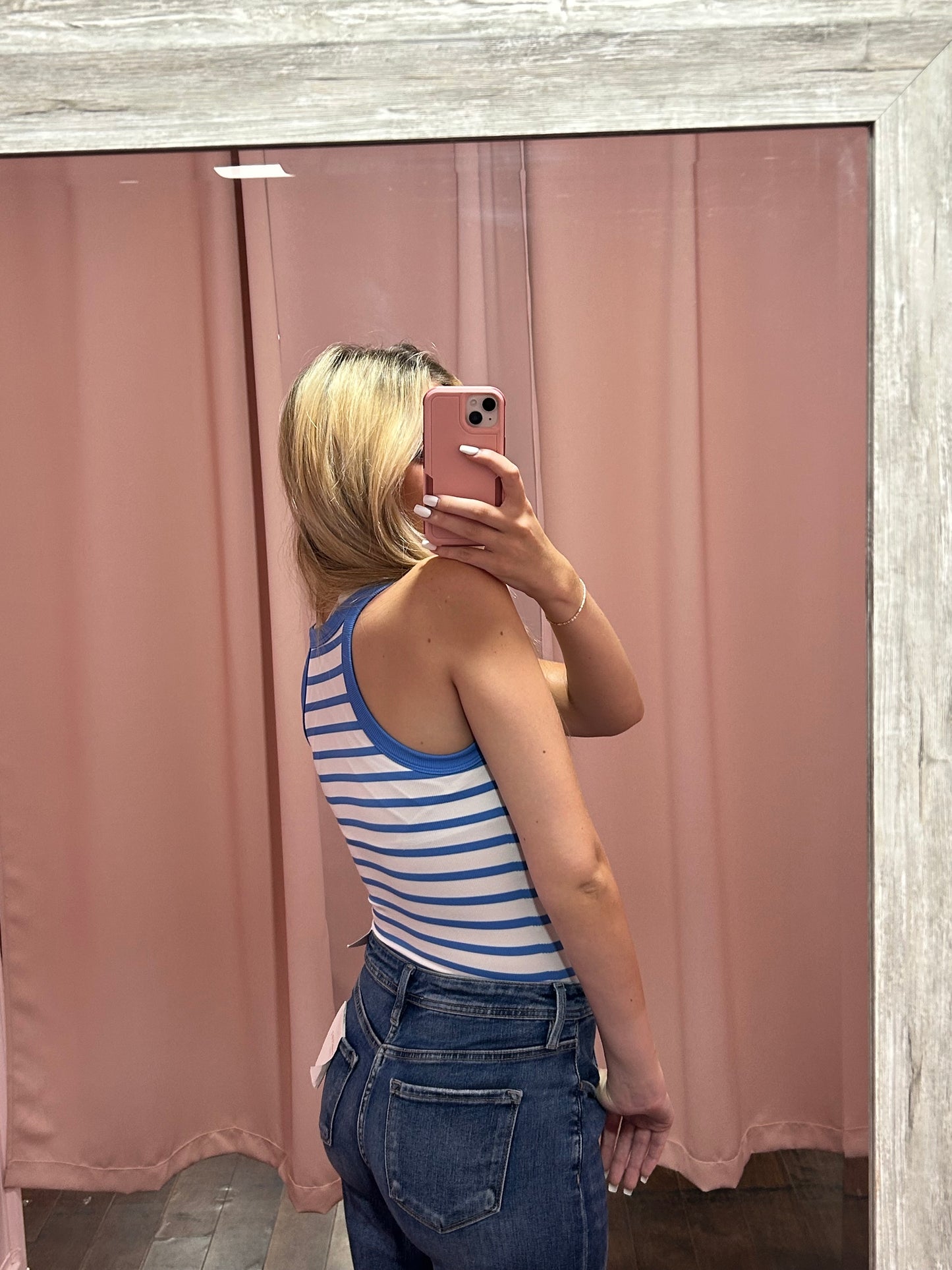 Boardwalk Tank Blue