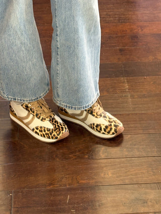 Leopard Combo Sneakers