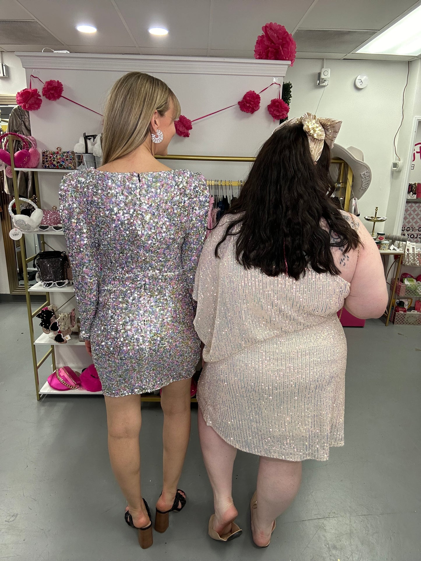 Iridescent Sequin Dress
