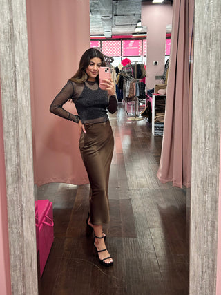 Maxi Skirt Coffee