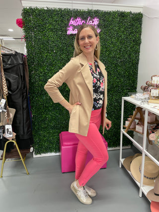 Everyday Blazer Tan