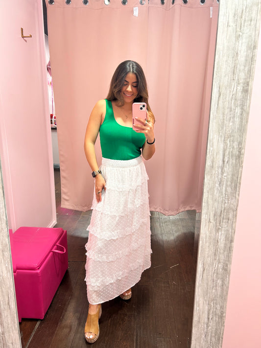 Sunday Brunch Tiered Skirt