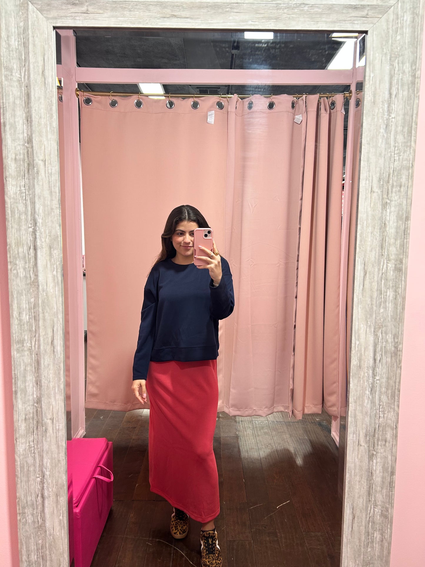 Luxe Sweatshirt Navy