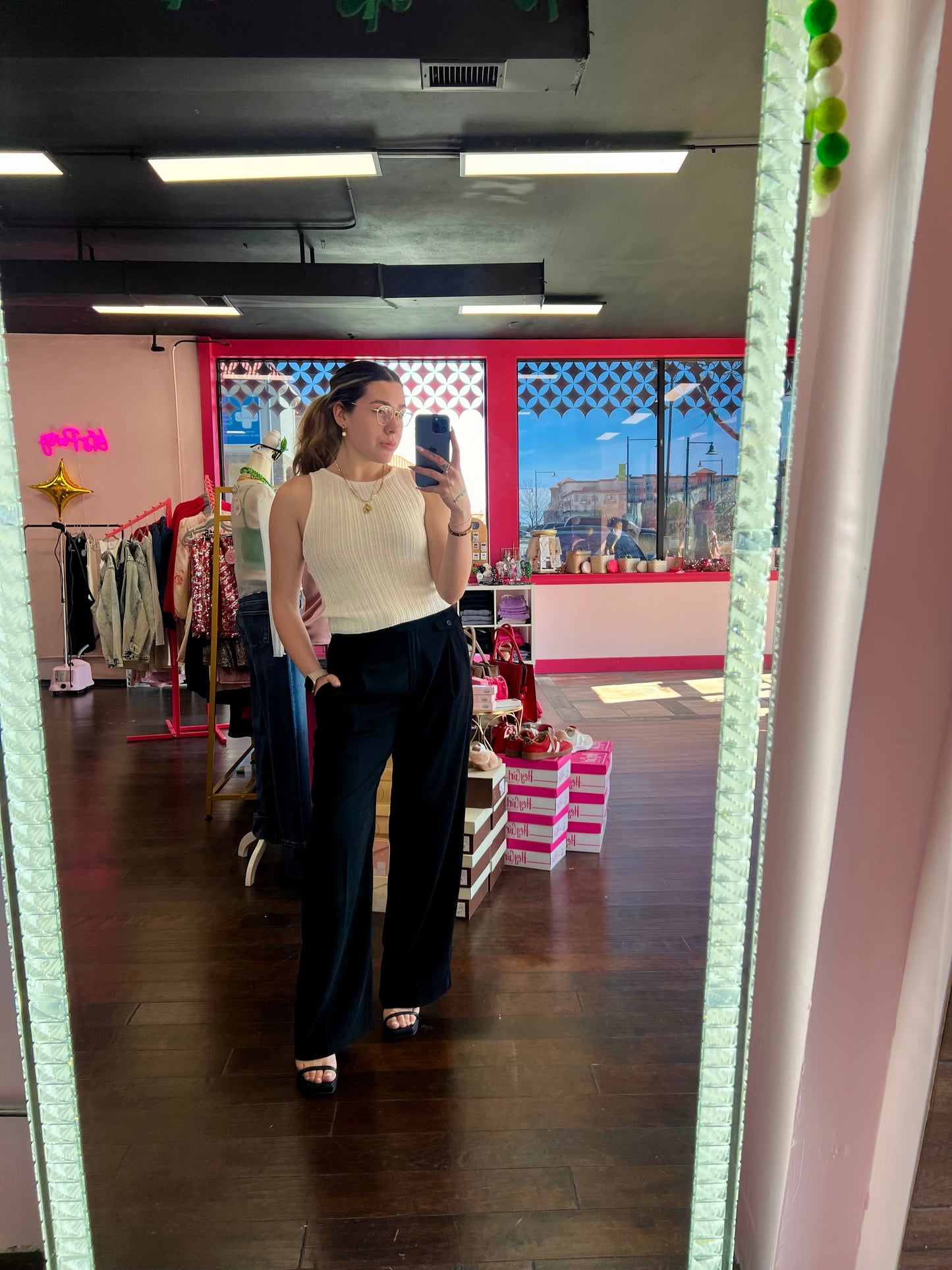 Out Of Office Trousers Black