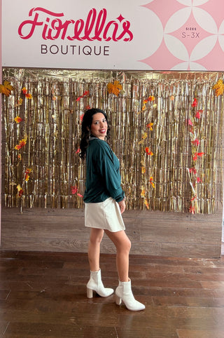 Varsity Top Midnight Green