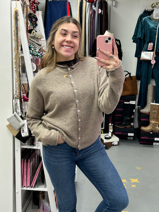 Cozy Cardigan Sand