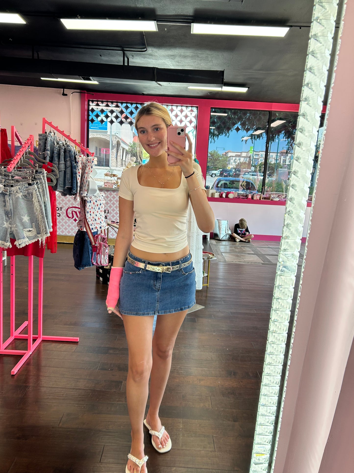 Star Cutout Belt