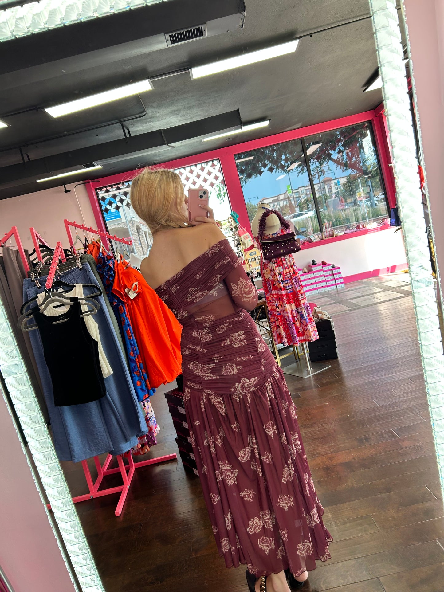 Midnight Garden Maxi Dress