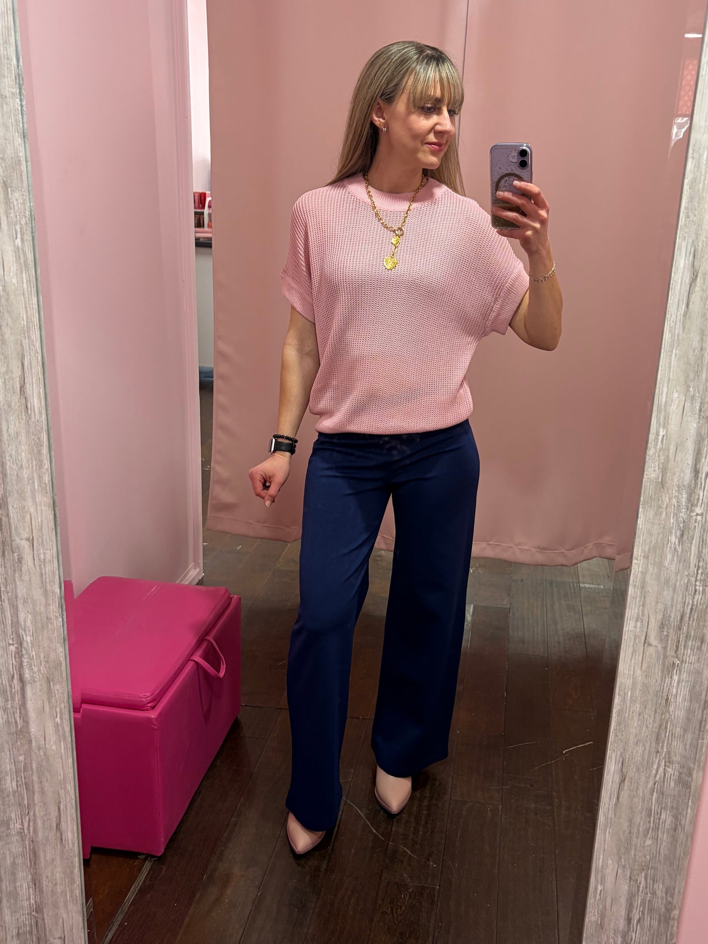Essential Knit Top Blush