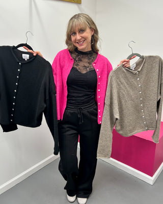 Cozy Cardigan Black