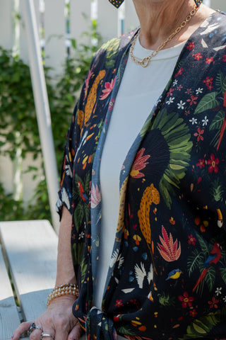 Wild Long Kimono
