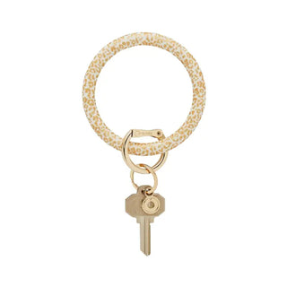 Key Ring - Gold Cheetah