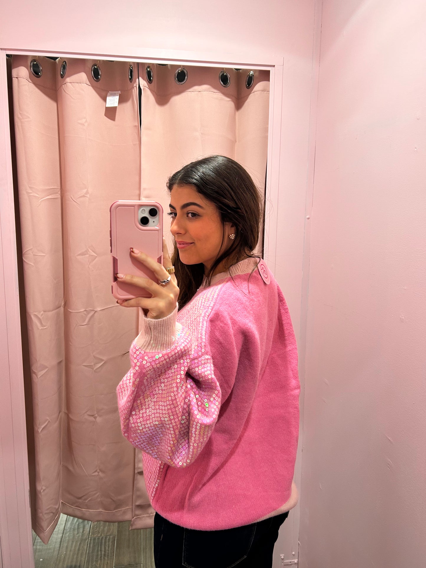 Santa Baby Sequin Sweater