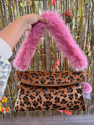 Sugar Talk Clutch Leopard