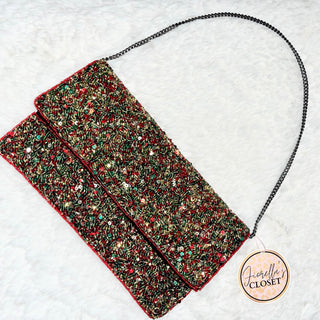 Beaded Clutch Christmas