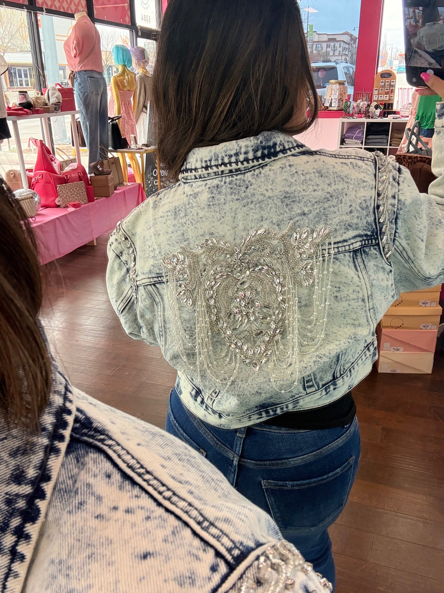 Embellished Denim Jacket