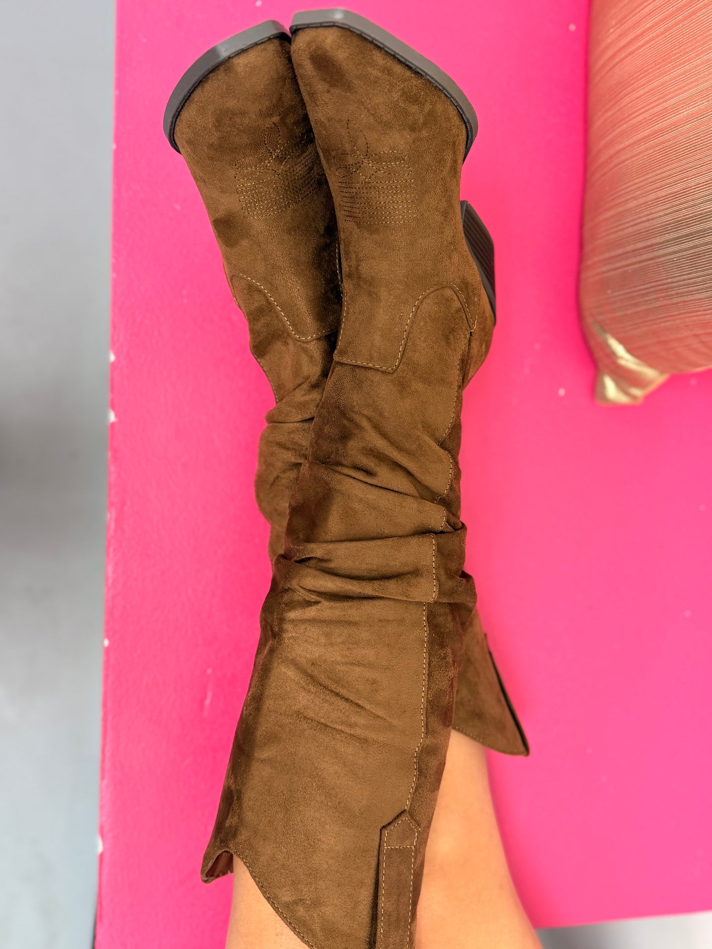 Rodeo Boot Chocolate Suede