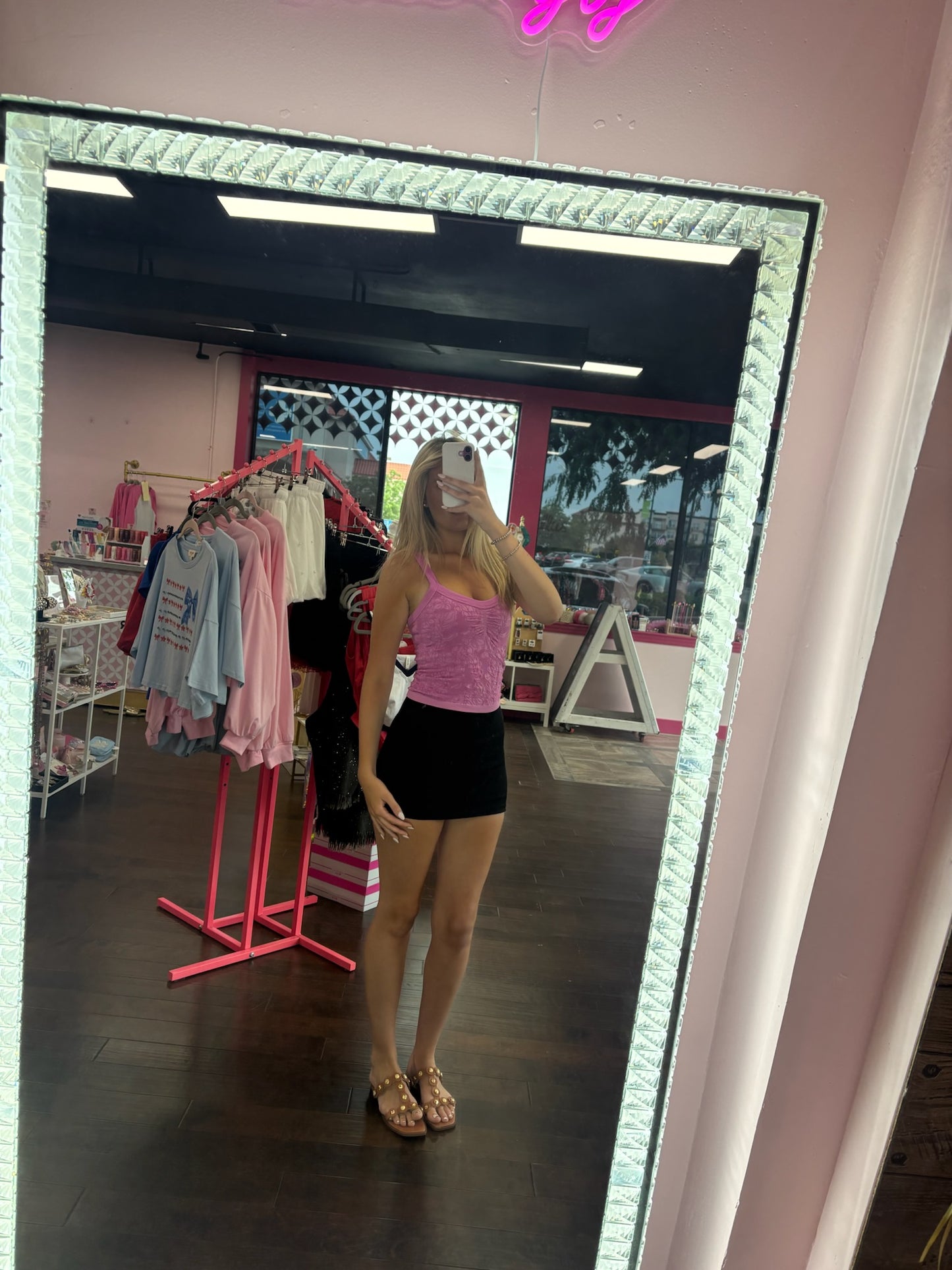 Ribbed Mini Skort