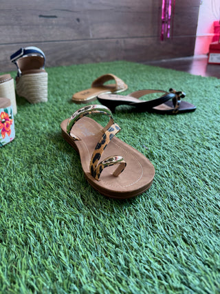 Luxe Leopard Sandals