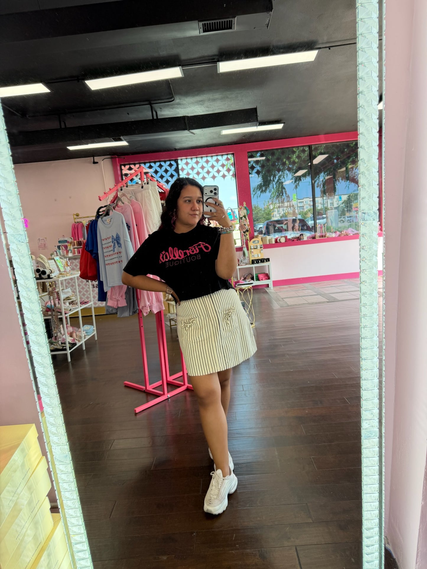 Sweet Stripe Mini Skirt
